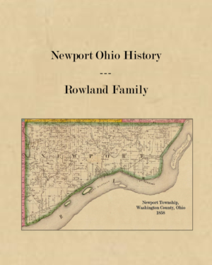 Newport Ohio History - Rowland Family
